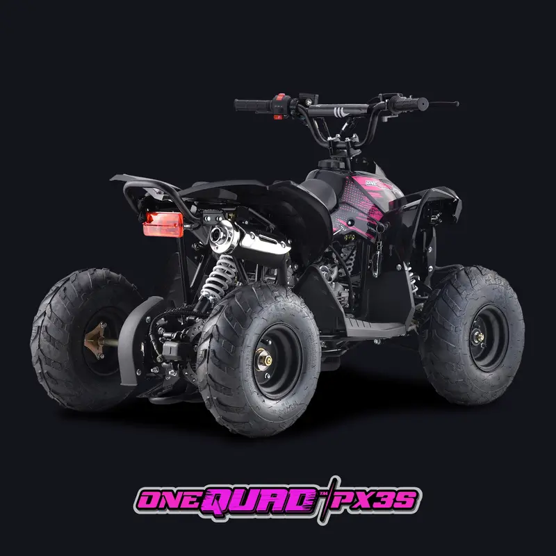 110Cc 4-Stroke Kids Semi Automatic Petrol Quad | Onequad™ Px3s 2