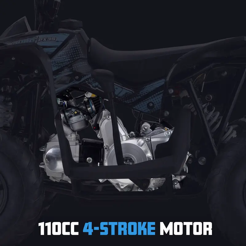 110Cc 4-Stroke Kids Semi Automatic Petrol Quad | Onequad™ Px3s 3