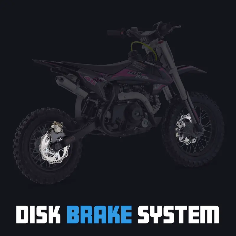 110Cc 4-Stroke Teen Petrol Motorbike | Onemx™ Px2s 4