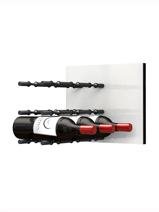 12-Inch Fusion Hz Wine Rack Panel – Stores 3 to 9 Bottles