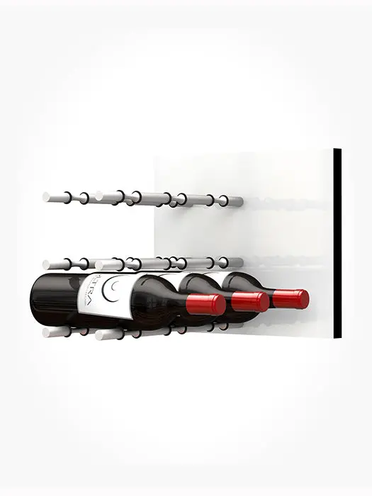 12-Inch Fusion Hz Wine Rack Panel – Stores 3 to 9 Bottles