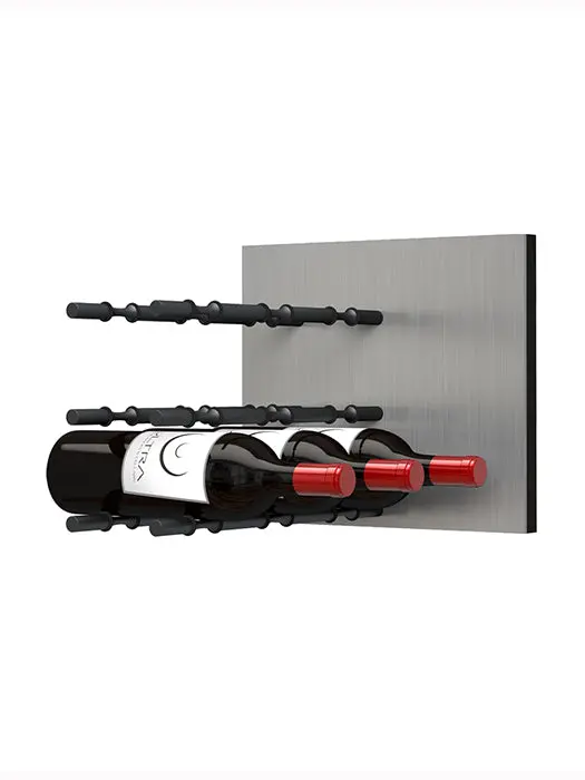 12-Inch Fusion Hz Wine Rack Panel – Stores 3 to 9 Bottles