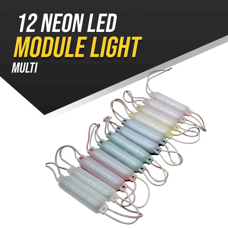 12 Neon Led Module Light Multi 1