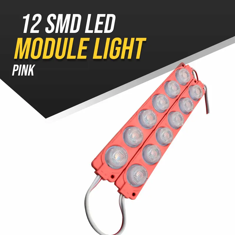 12 Smd Led Module Light Pink 1