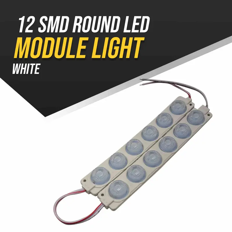 12 Smd Round Led Module Light White 1