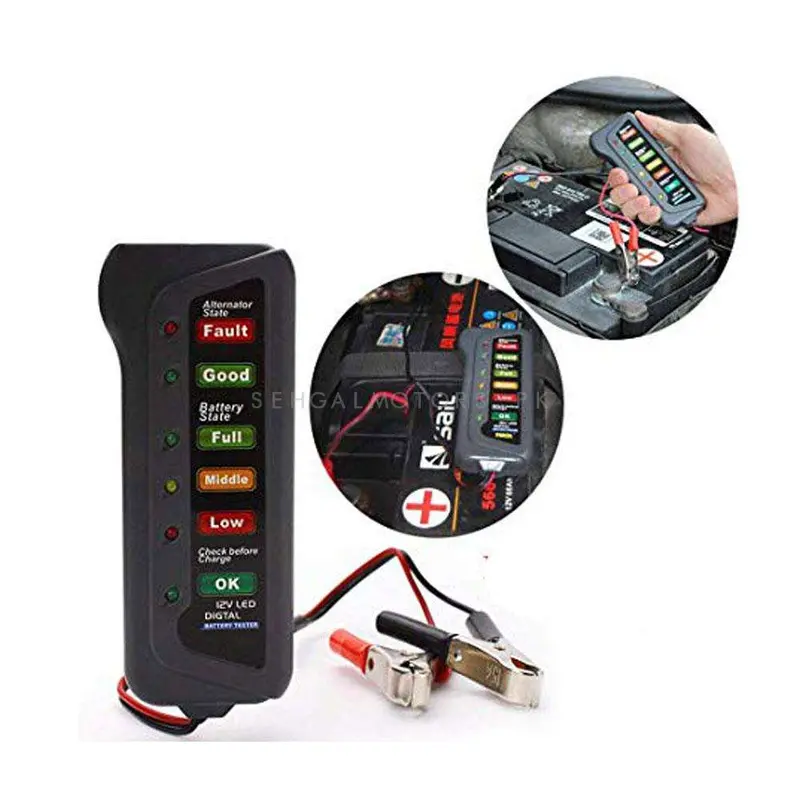 12 Volt Analog Battery Tester Charging System Analyzer 2