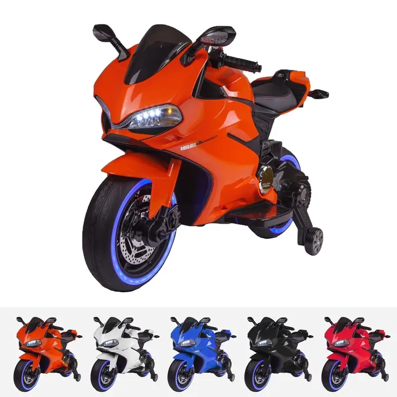 12V Kids Sport Bike With Mp3 & Led Wheels 5