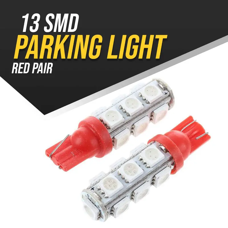 13 Smd Parking Light Red Pair 1