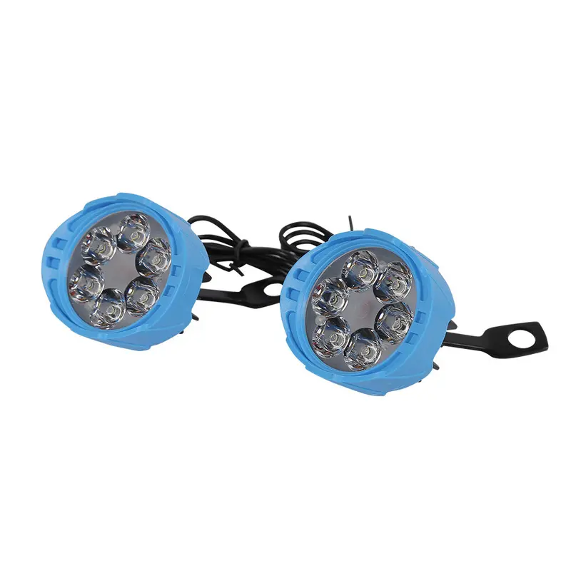 18W Underwater Led Lamp With 6 Beads Pair - Car Headlights Strip Lamp Halogen Bulb 2