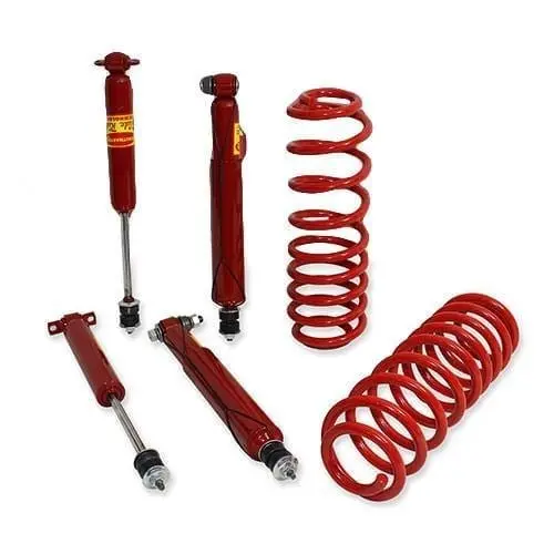 1992-2002 Ford Crown Victoria Air Suspension Conversion Kit With 4 Shocks (Fa2rf) 1