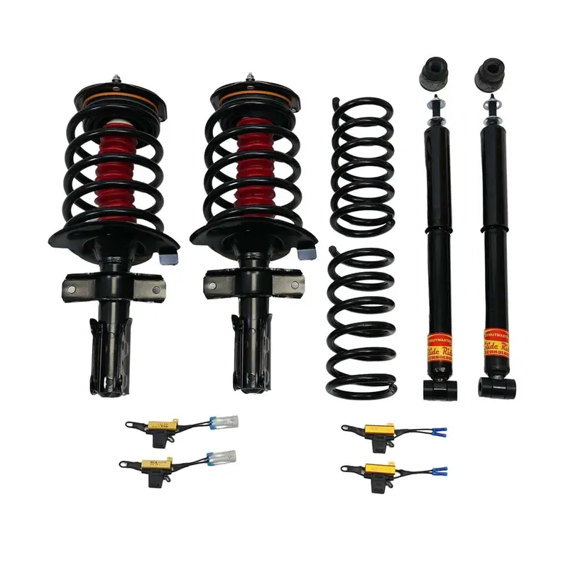 1993-1996 Cadillac Eldorado 4.6L Deluxe 4-Wheel Air Suspension Conversion Kit With Resistor (Ca34fr) 1