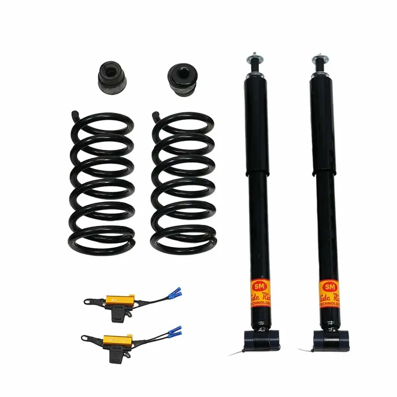 1993-2002 Cadillac Eldorado 4.6L Rear Air Suspension Conversion Kit With Resistor Mount Springs (Cadr5) 1
