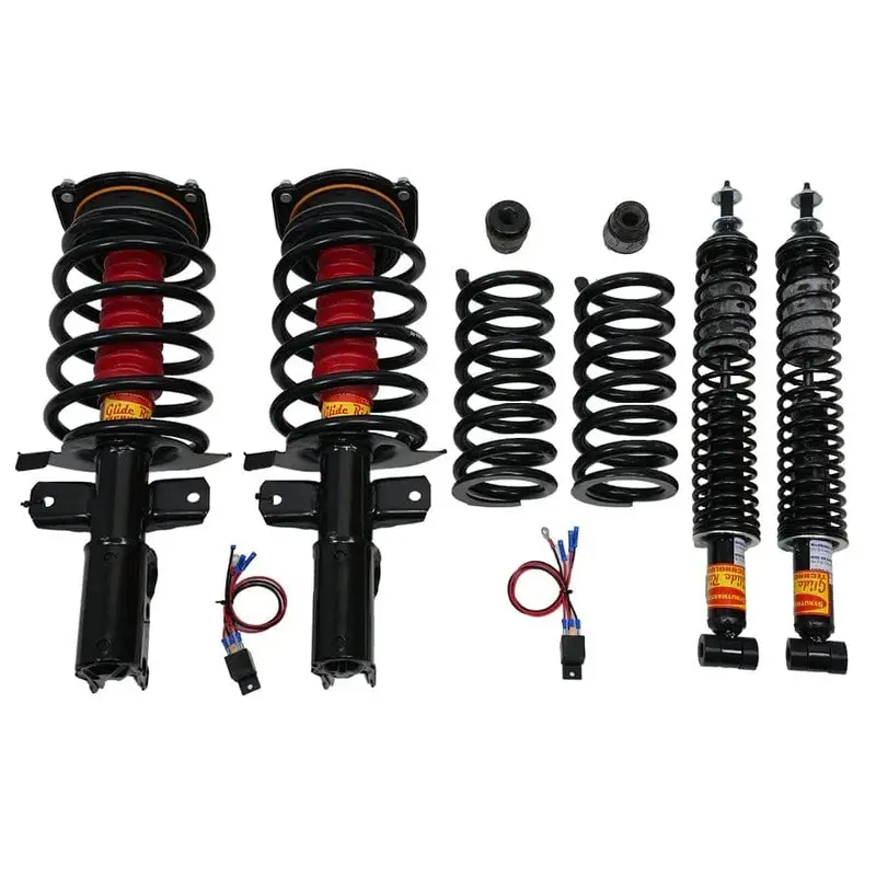 1994-1995 Cadillac Deville 4.9L Deluxe 4 Wheel Air Suspension Conversion Kit With Relay (Cd34fp) 1