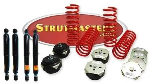 1995-2002 Range Rover P38a Chassis 4-Wheel Suspension Conversion Kit With 2" Lift And 4 Shocks (Lb24fl) 1