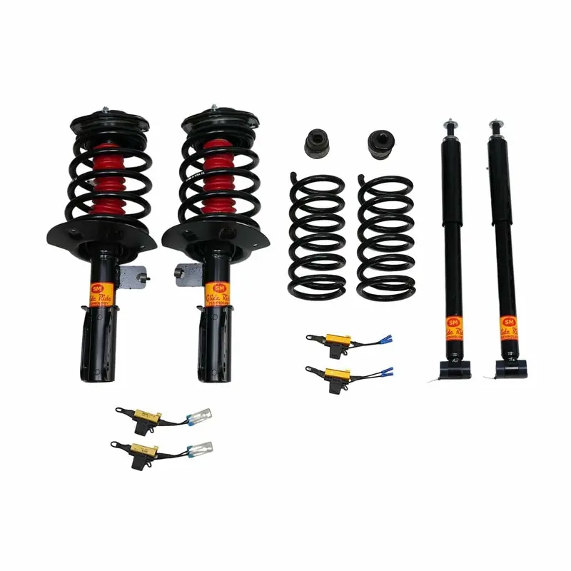 1997-2002 Cadillac Eldorado 4.6L  Deluxe 4-Wheel Air Suspension Conversion Kit (Ca44fr) 1