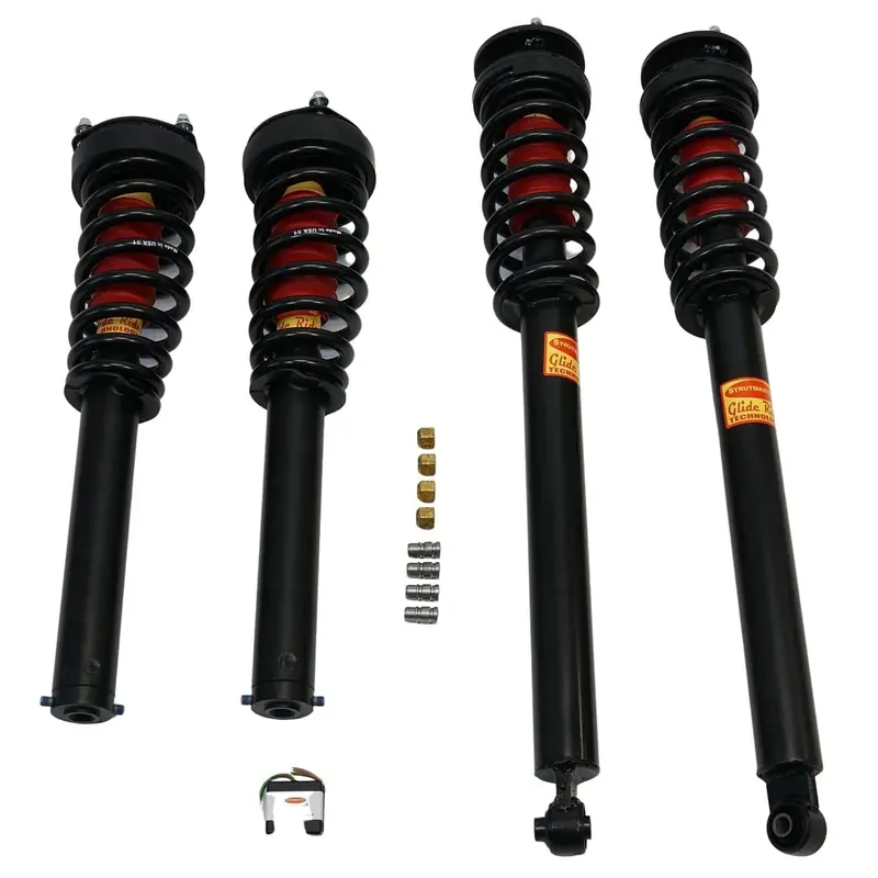 2000-2006 Mercedes-Benz Cl500 4 Wheel Hydraulic Suspension Conversion Kit With Light Fix (Mb14fm) 1