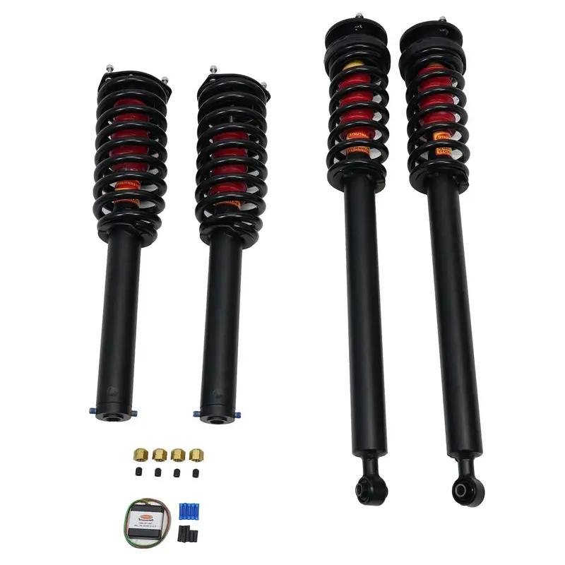 2000-2006 Mercedes-Benz S55 4-Wheel Air Or Hydraulic Suspension Conversion Kit With Light Fix (Ms14fm) 1