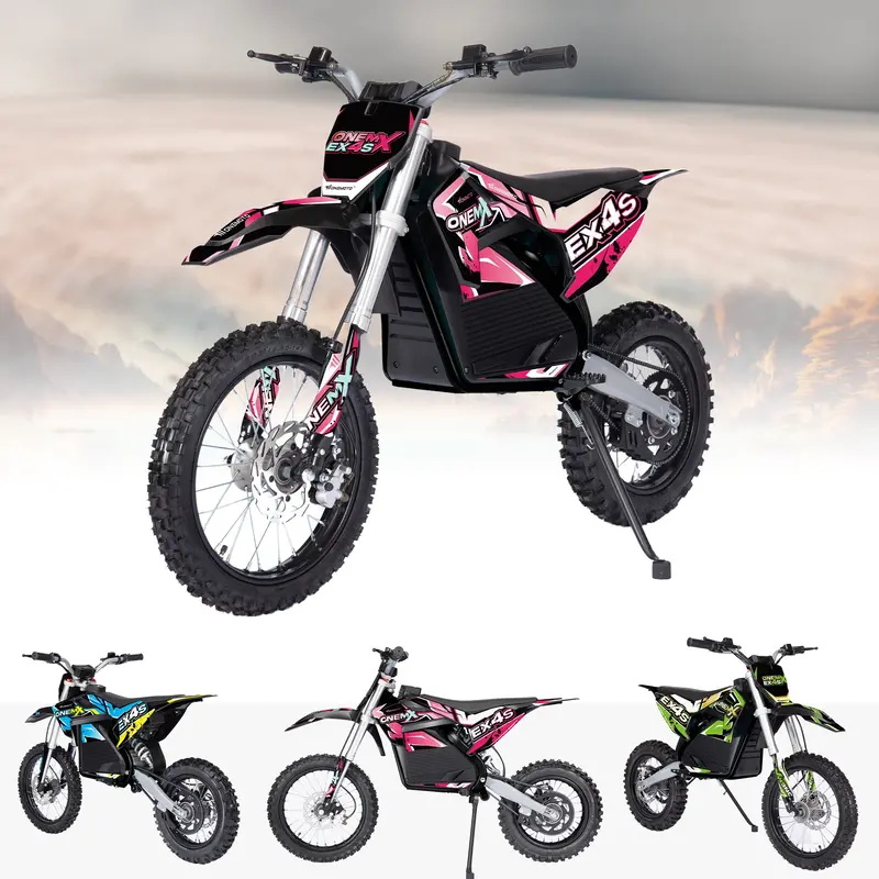 2000W 60V Teens Lithium Electric Dirt Bike | Onemx™ Ex4s 4