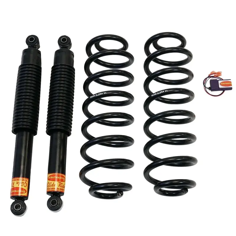 2003-2007 Hummer H2 Rear Air Suspension Conversion/Delete Kit With Rear Shocks And Light Fix Module (2Wd & 4Wd) (Ha1rbm) 1