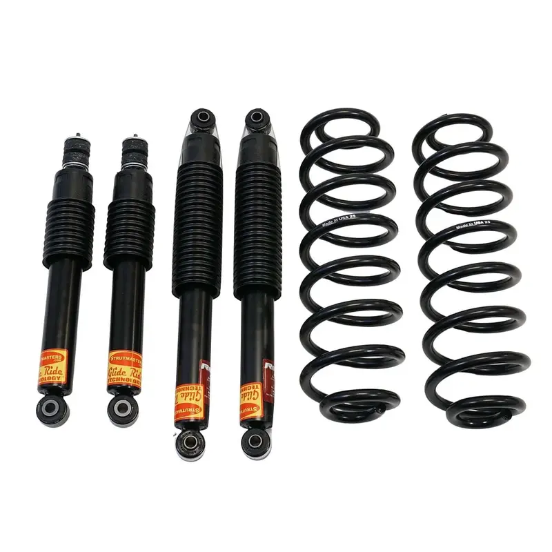 2003-2009 Hummer H2 2Wd & 4Wd Rear Air Suspension Conversion/Delete Kit With Front And Rear Shocks (Ha1rf) 1