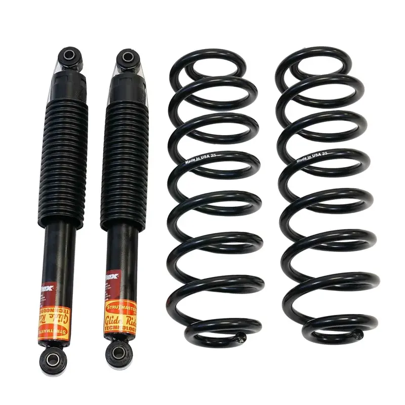 2003-2009 Hummer H2 2Wd & 4Wd Rear Air Suspension Conversion/Delete Kit With Rear Shocks (Ha1rb) 1