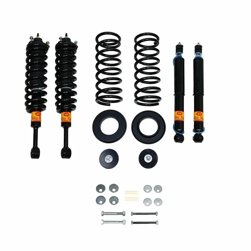 2003-2009 Lexus Gx470 4-Wheel Air Suspension Conversion/Delete Kit With Front Camber Bolts (Te14fck) 1