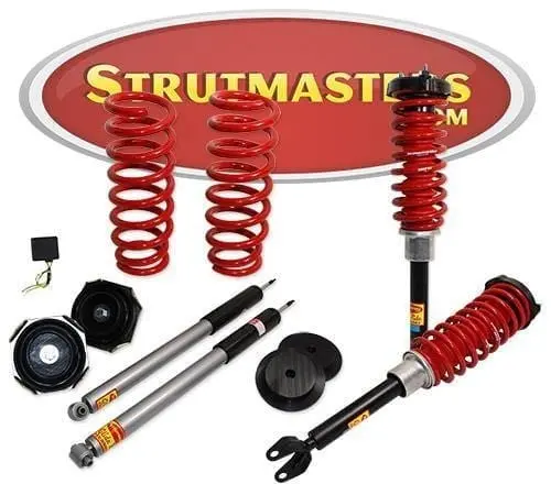 2003-2009 Mercedes-Benz E320 (Rwd) Sedan 4 Wheel Air Suspension Conversion Kit With Light Fix Module (Me14fm) 2