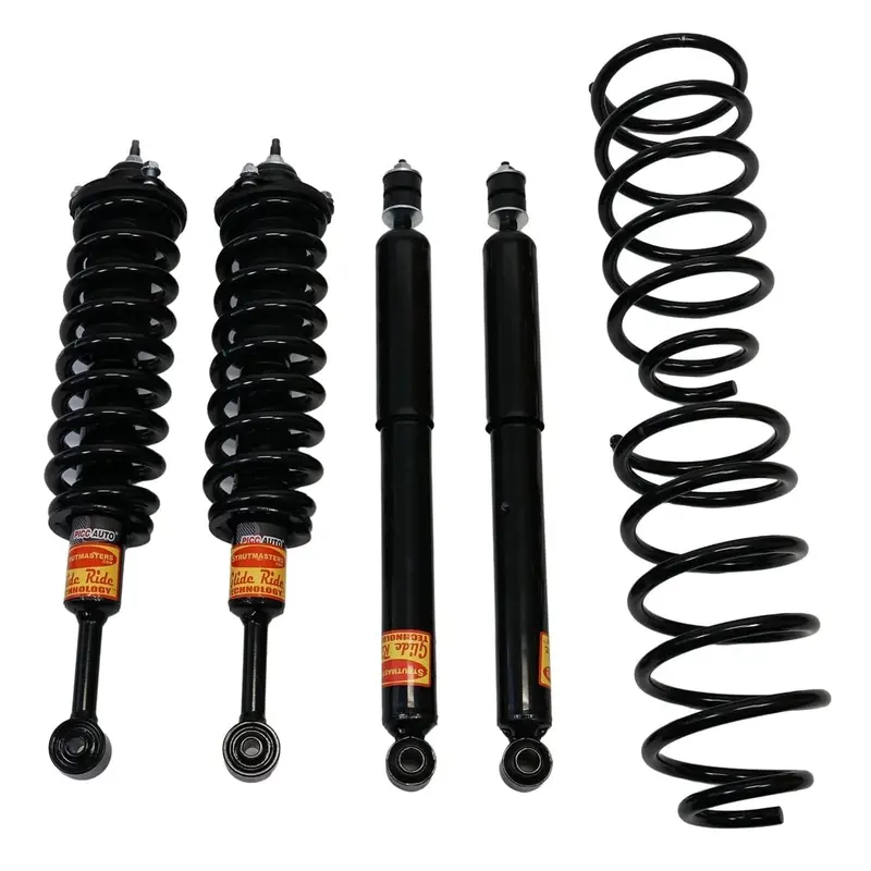 2003-2011 Toyota 4Runner 4-Wheel Air Suspension Conversion/Delete Kit With Camber Kit (Tr14fck) 1