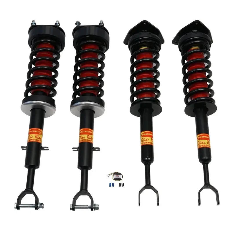 2004-2010 Audi A8 4 Wheel Air Suspension Conversion Kit With Suspension Warning Light Fix (Aa14fm) 1