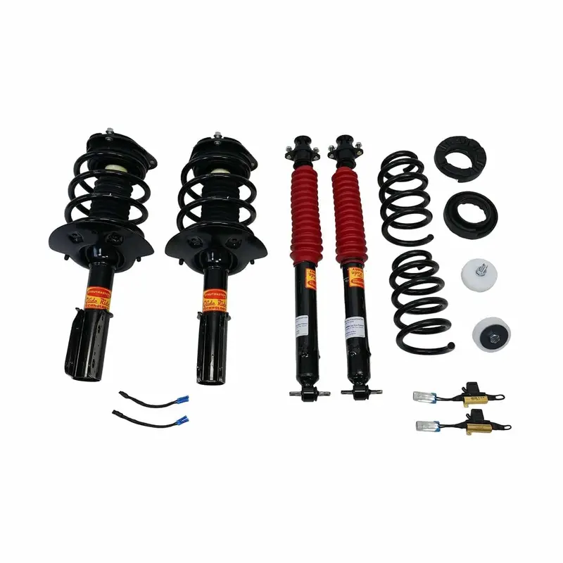 2006-2011 Cadillac Dts Deluxe 4 Wheel Air Suspension Conversion Kit With Resistor (Cl14f) 1