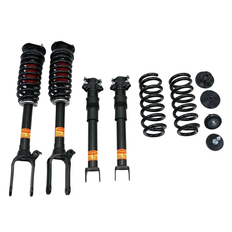 2006-2011 Mercedes-Benz Ml350 4Matic 4-Wheel Air Suspension Conversion Kit With Shocks (Mk14f) 1