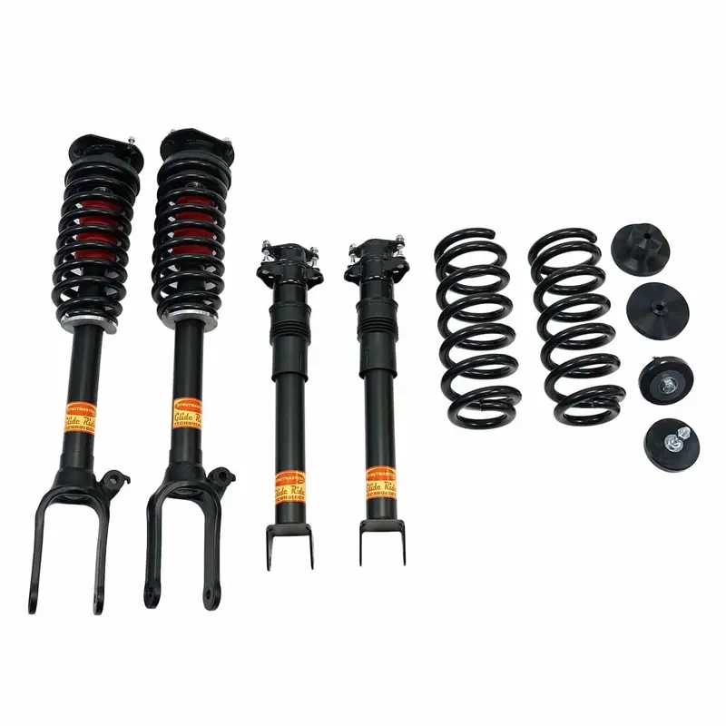 2006-2011 Mercedes-Benz Ml500 4Matic 4-Wheel Air Suspension Conversion Kit With Shocks (Mk14f) 1