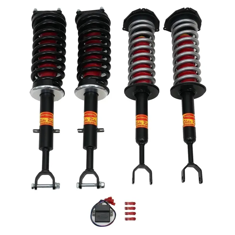 2006-2013 Bentley Flying Spur 4 Wheel Air Suspension Conversion Kit With Light Out Module (Bc24fm) 1