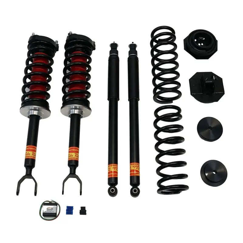 2007-2011 Mercedes-Benz Cls550 4 Wheel Air Suspension Conversion Kit With Light Fix Module (Mj14fm) 1