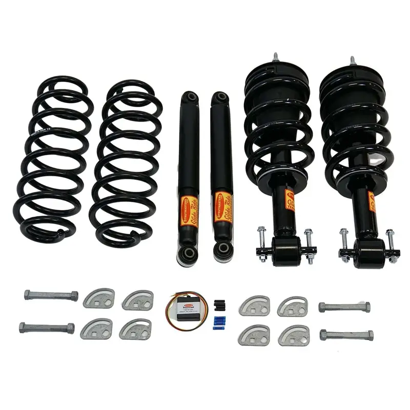 2007-2013 Chevrolet Suburban 1500 4-Wheel Air Suspension Conversion Kit / Delete Kit With Camber Bolts And Light Fix Module (Gc24fmck1) 1
