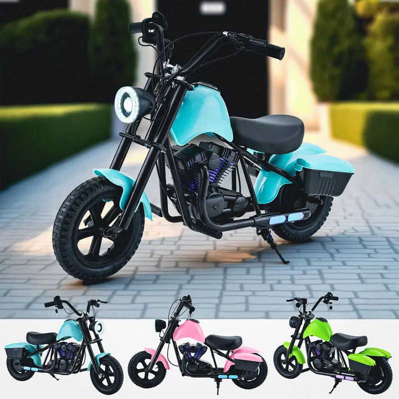 200W 24V Ride On Cruiser Motorbike 3