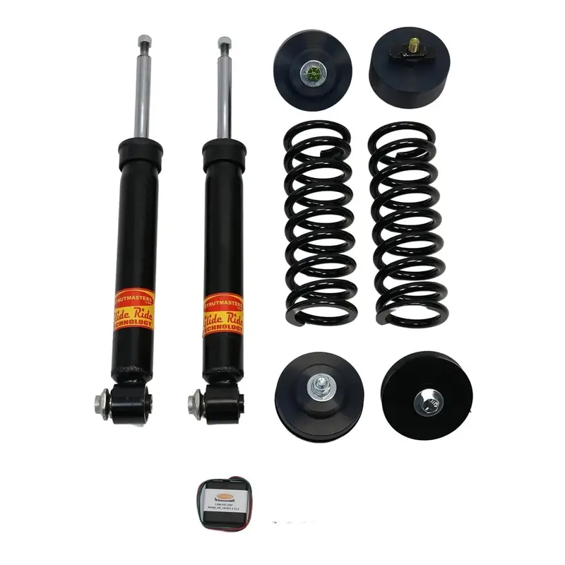 2010-2017 Bmw-Compatible 5 Series Gt Rear Air Suspension Conversion Kit With Shocks And Light Out Module (Bb5rbm) 1