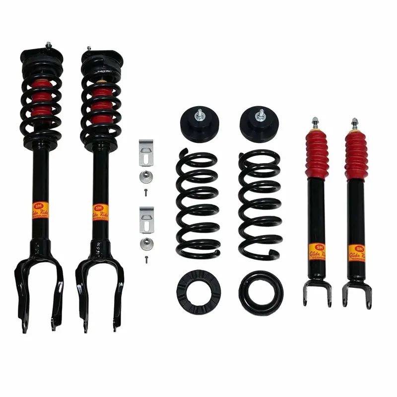 2011-2015 Jeep Grand Cherokee Air Suspension Conversion/Delete Kit With Camber Alignment Kit For 4X4 V6 And V8 Engines And 3.0 Diesel (Jc14fckl) 1