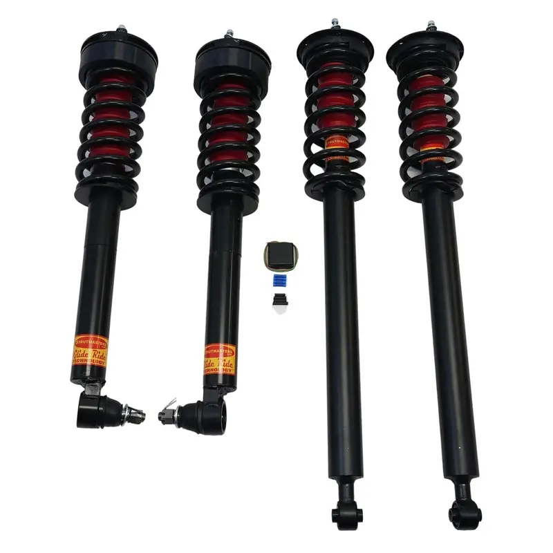 2012-2013 Mercedes-Benz S350 4Matic 4 Wheel Air Suspension Conversion Kit With Light Fix (Mu24fm) 1
