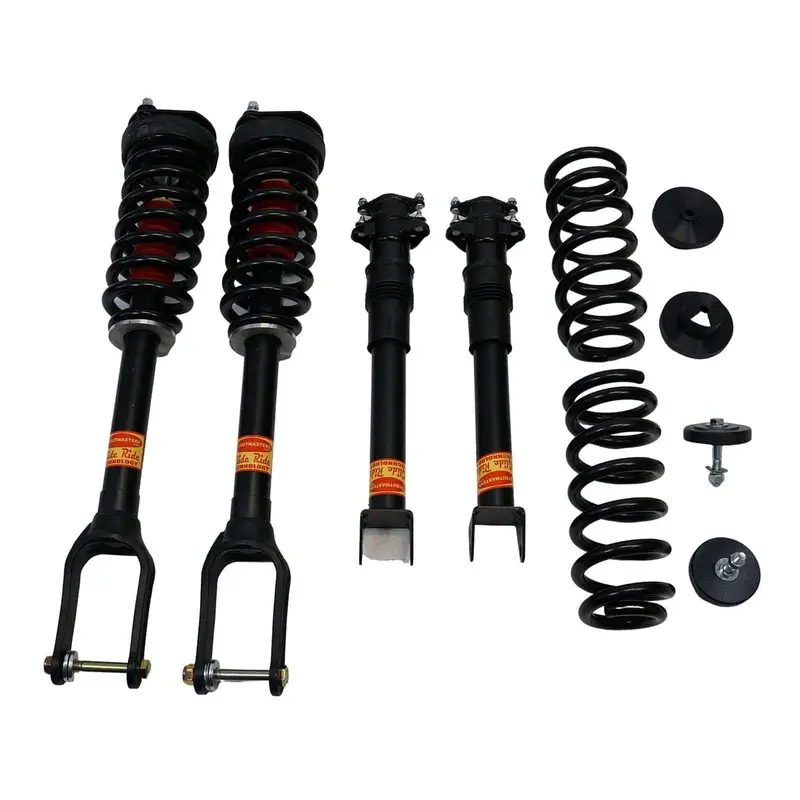2012-2018 Mercedes-Benz Ml63/Gle63 Amg 4Matic 4-Wheel Air Suspension Conversion Kit With Shocks (Mk24f) 1