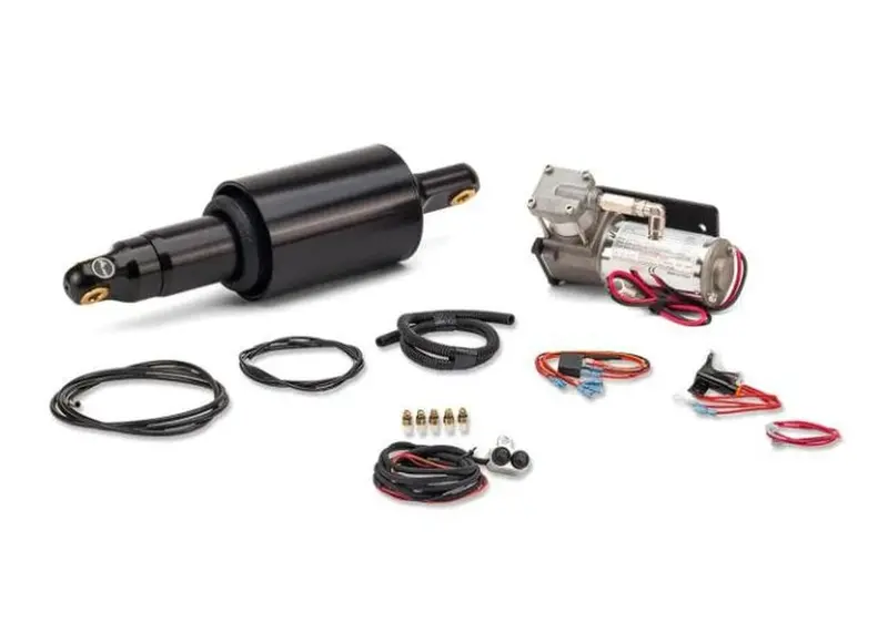 2014-2021 Indian Cruisers, Baggers & Touring Ultimate Ride Kit With Black Handlebar Inflation Switch (Mc-2920) 1