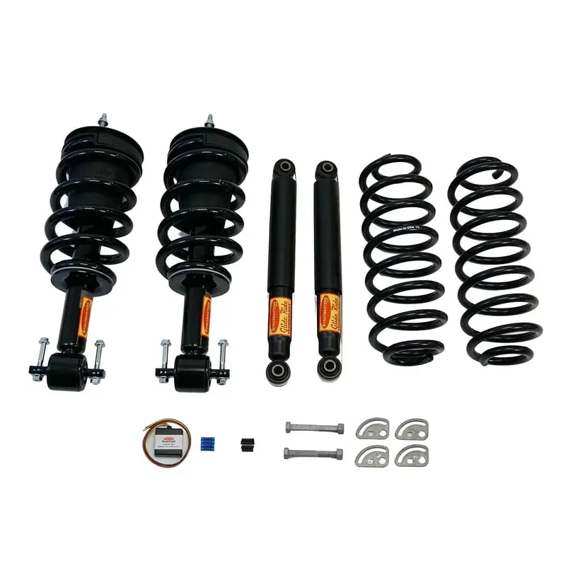 2015-2020 Cadillac Escalade 4-Wheel Air Suspension Conversion Kit / Delete Kit With Camber Bolts And Light Out Module (Gc44fmck) 1