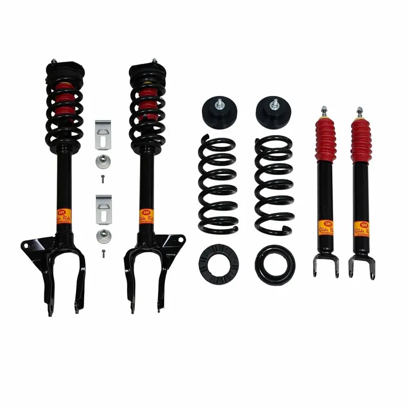 2016-2021 Jeep Grand Cherokee (Wk2 Chassis) Air Suspension Conversion/Delete Kit For 4X4 3.6L V6, V8 And 3.0 Diesel Engines With Camber Alignment Kit For V8 Engines (Jc24fckl) 1