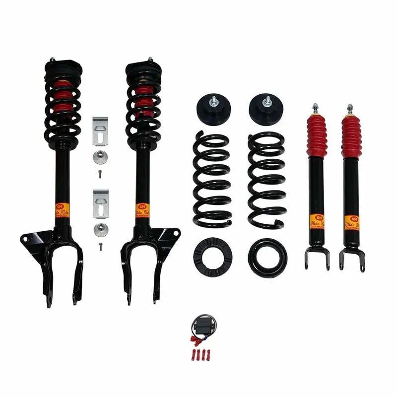 2016-2021 Jeep Grand Cherokee (Wk2 Chassis) Air Suspension Conversion/Delete Kit For 4X4 3.6L V6, V8 And 3.0 Diesel Engines With Module And Camber Bolts (Jc24fmckl) 1