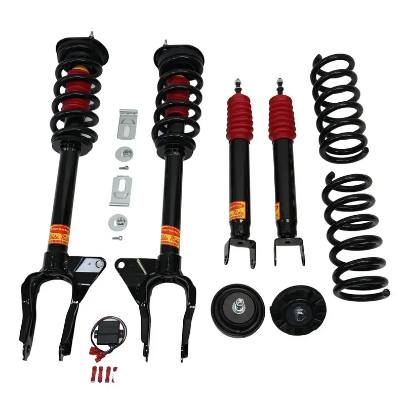 2016-2021 Jeep Grand Cherokee (Wk2 Chassis) Air Suspension Conversion/Delete Kit With Module And Camber Bolts (Jc24fmck) 1