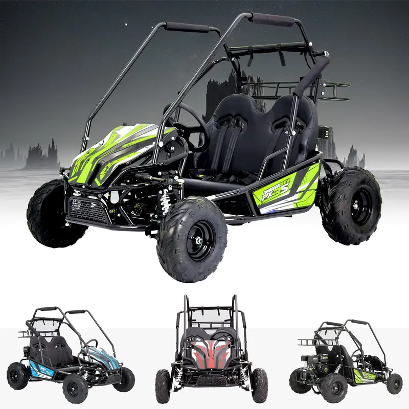 212Cc 4-Stroke Kids 2 Seater Petrol Utv Buggy - Storage & Roll Cage | Oneutv™ Px3s 3