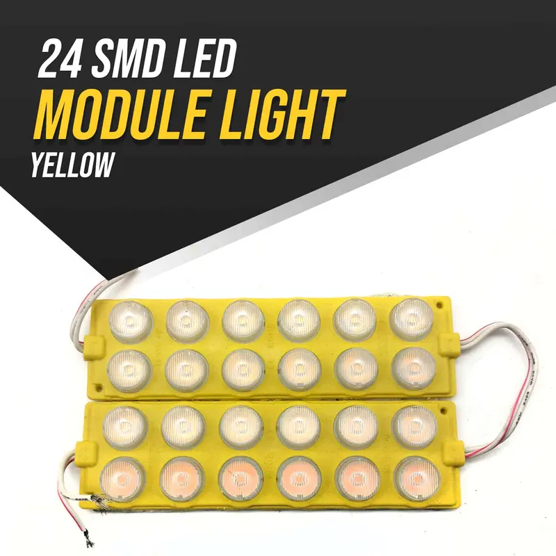 24 Smd Led Module Lights Yellow 1