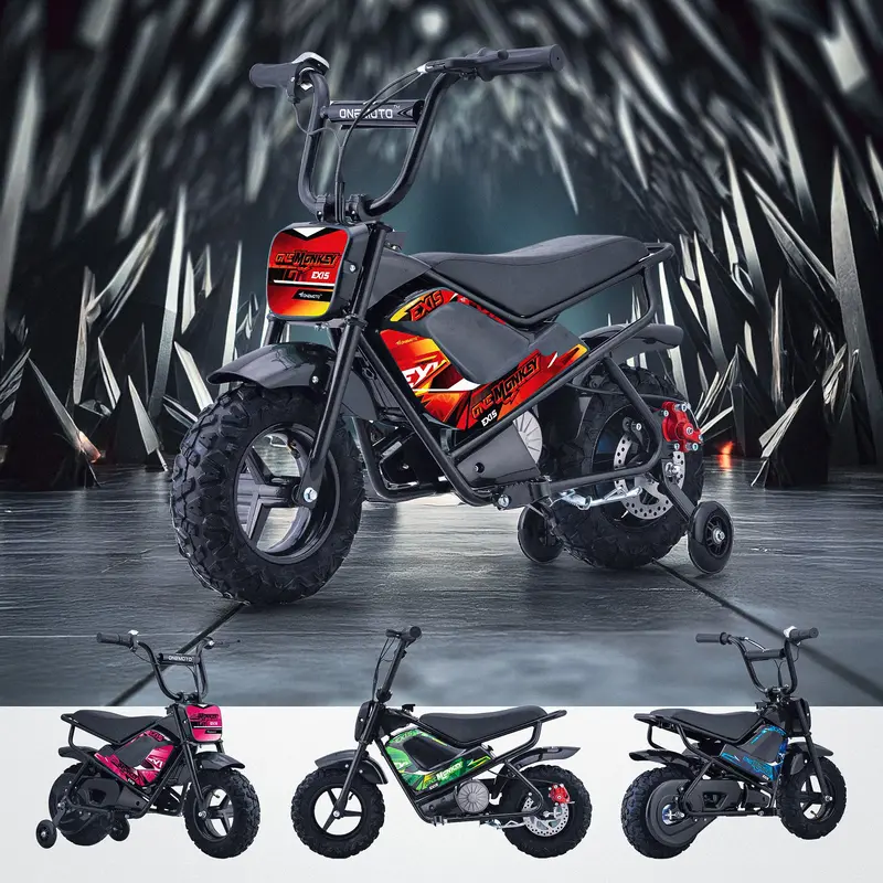 24V 250W Electric Kids Mini Monkey Motorbike | Onemonkey™ Ex1s 3