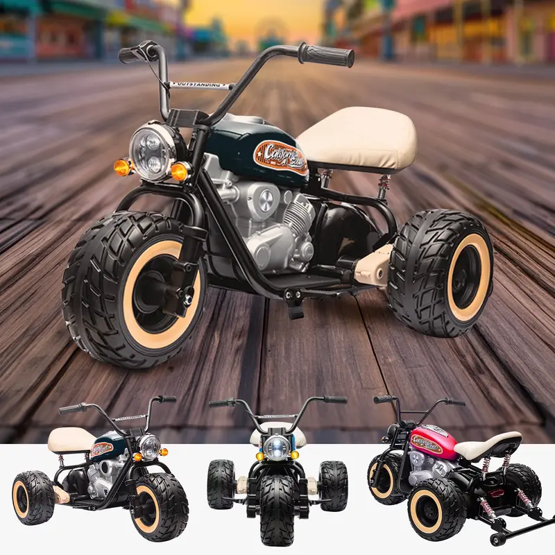 24V Electrochopper Junior Electric Harley-Inspired Motorbike 2