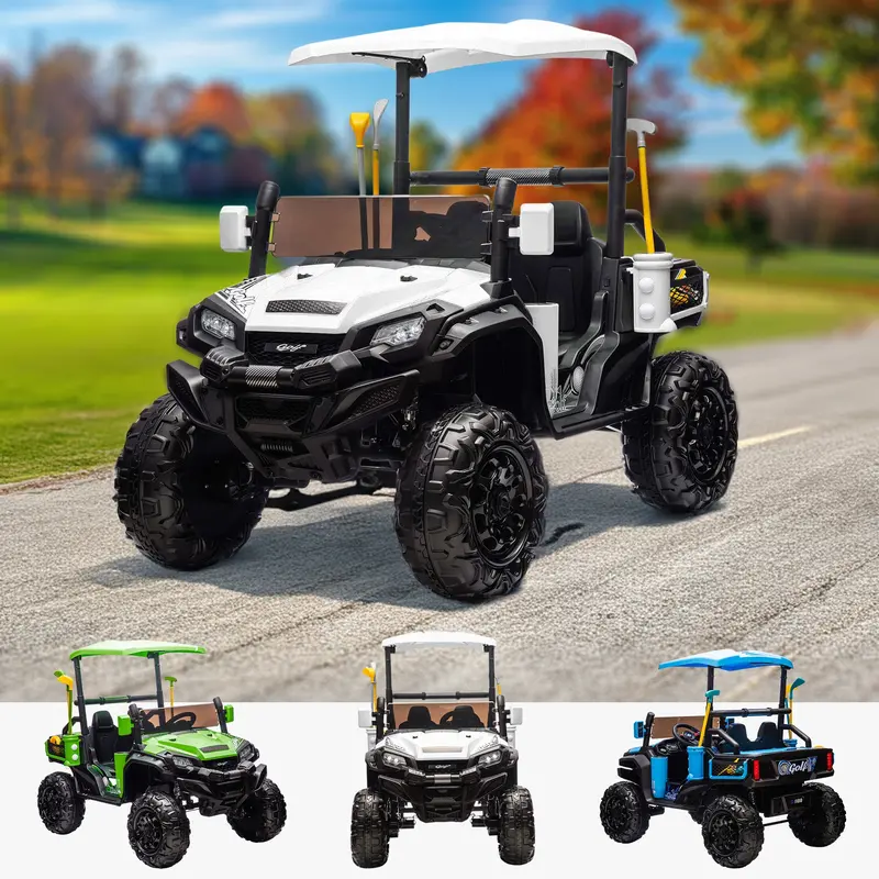 24V Golfgator Kidz Electric Utv Golf Buggy 4